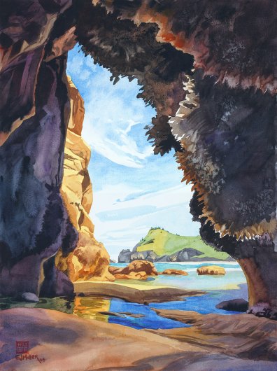 Cascade Head from Treasure Cave, $1,200 