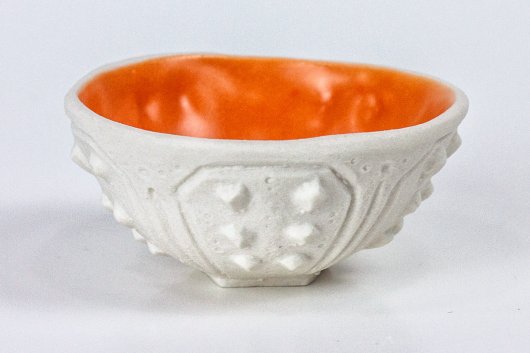 Urchin Mini Bowls, Color Dots (Orange Dot), $22  3  available