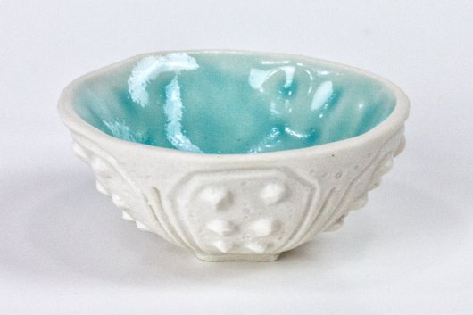 Urchin Mini Bowls, Color Dots (Aqua Dot), $22  3  available