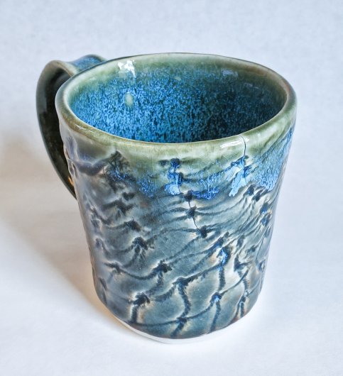 Net Mugs (Deep Blue Net Mug), $0 