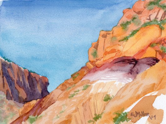 Red Cliffs at Orphan Mesa